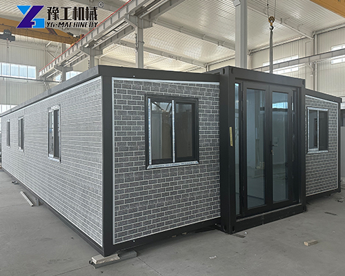 metal carved panel expandable modular house