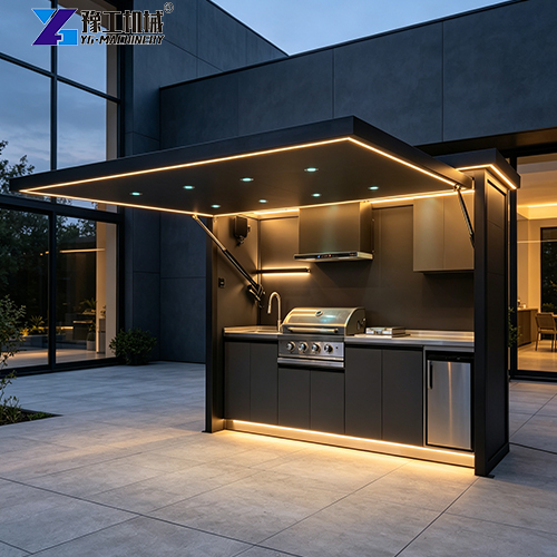 modern backyard kitchen manufacturer