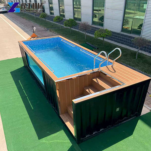 outdoor pool container