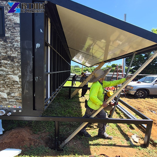 three bedroom container home in installation
